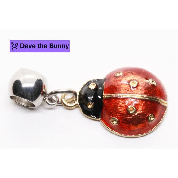 Elegant Lady Bug Charm for Jewelry - Perfect Ladybug Gifts - Picture 4 of 4